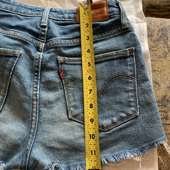 Levi’s 721 woman’s high rise skinny shorts size 25 - Picture 4 of 6